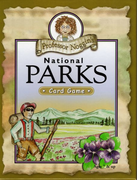 Cover of Professor Noggin's National Parks Card Game